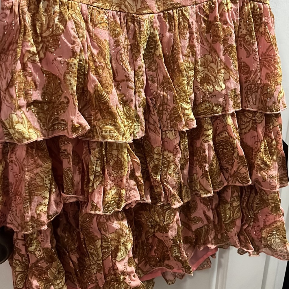 Lulus Medium Sparkly Pink and Gold Dress - Picture 5 of 7